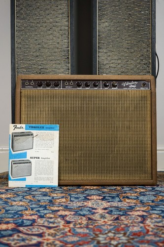 1963 fender brownface vibrolux - brownface,